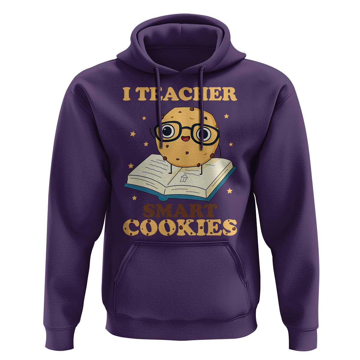 I Teach Smart Cookies Hoodie Funny Teacher - Wonder Print Shop