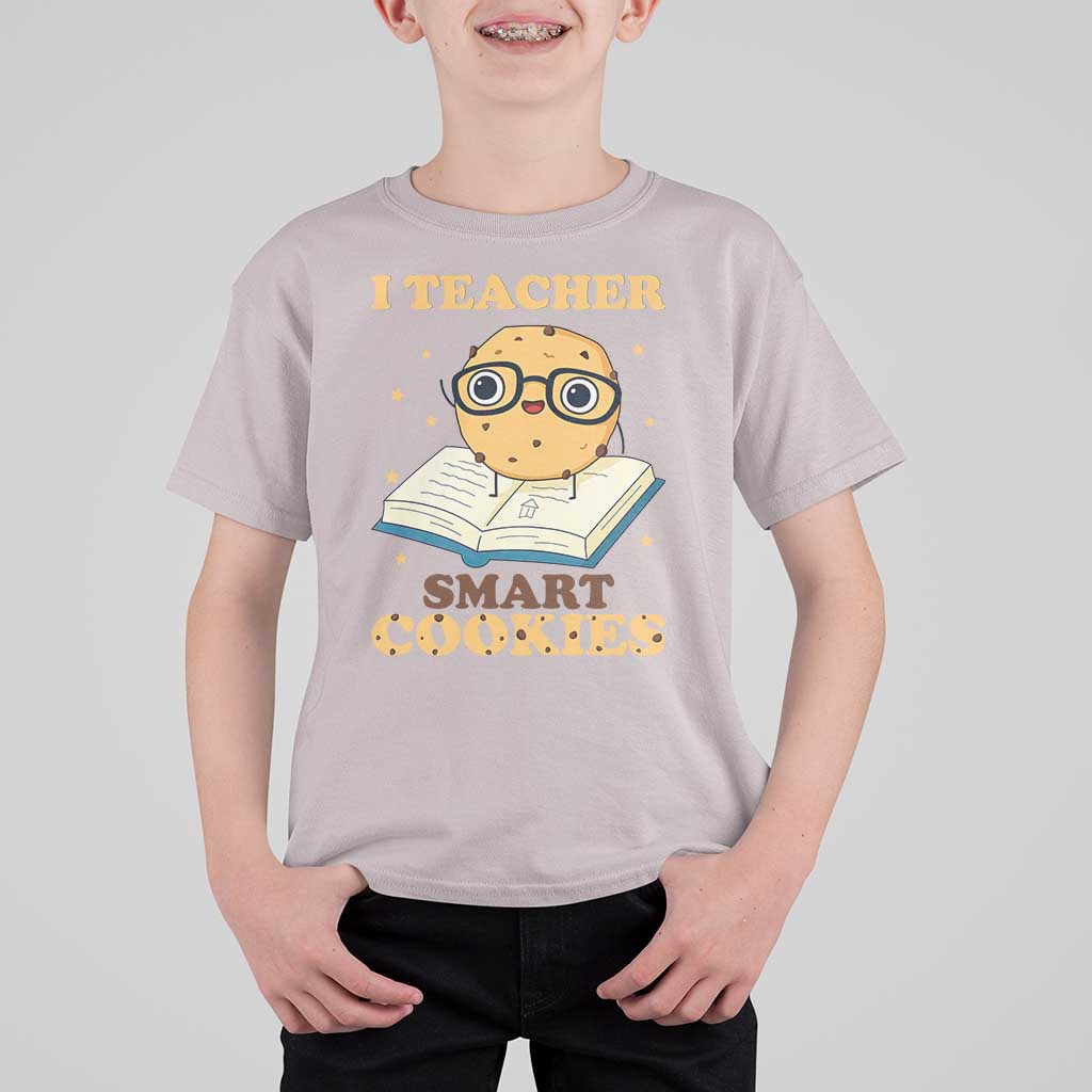 I Teach Smart Cookies T Shirt For Kid Funny Teacher - Wonder Print Shop