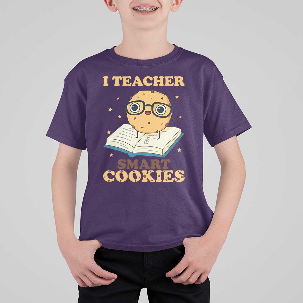 I Teach Smart Cookies T Shirt For Kid Funny Teacher - Wonder Print Shop