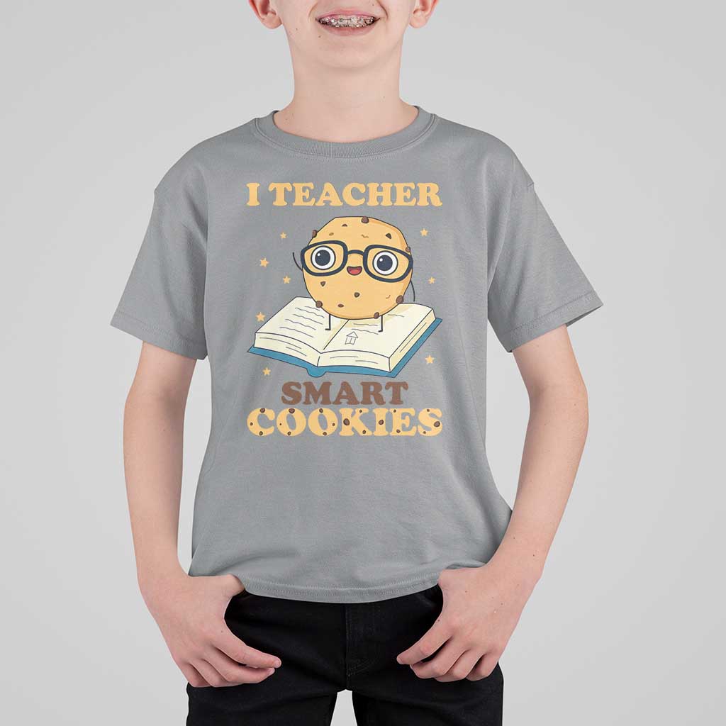 I Teach Smart Cookies T Shirt For Kid Funny Teacher - Wonder Print Shop