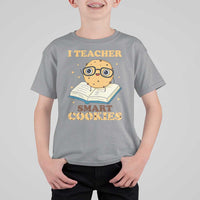 I Teach Smart Cookies T Shirt For Kid Funny Teacher - Wonder Print Shop