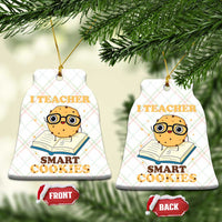 I Teach Smart Cookies Ceramic Ornament Funny Teacher - Wonder Print Shop