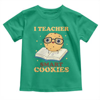 I Teach Smart Cookies Toddler T Shirt Funny Teacher - Wonder Print Shop