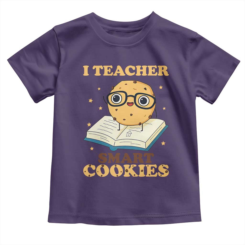 I Teach Smart Cookies Toddler T Shirt Funny Teacher - Wonder Print Shop