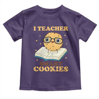 I Teach Smart Cookies Toddler T Shirt Funny Teacher - Wonder Print Shop