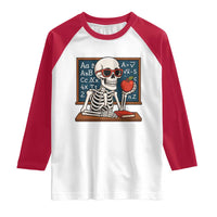 I Will Just Wait Until It Is Quite Raglan Shirt Funny Skeleton Teacher - Wonder Print Shop