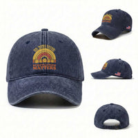 Funny Taco English Teacher Washed Cotton Baseball Cap No More Tacos Punctuation Matters