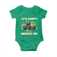 Funny PC Gamer Gaming Baby Onesie It Is What Moves Me - Wonder Print Shop
