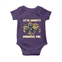 Funny PC Gamer Gaming Baby Onesie It Is What Moves Me - Wonder Print Shop