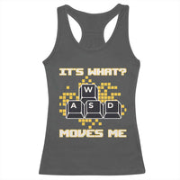 Funny PC Gamer Gaming Racerback Tank Top It Is What Moves Me - Wonder Print Shop
