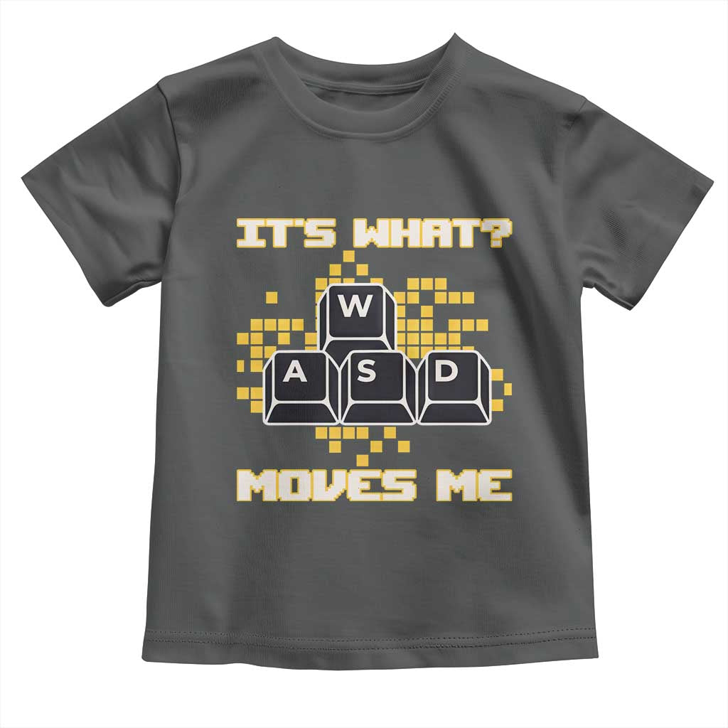 Funny PC Gamer Gaming Toddler T Shirt It Is What Moves Me - Wonder Print Shop