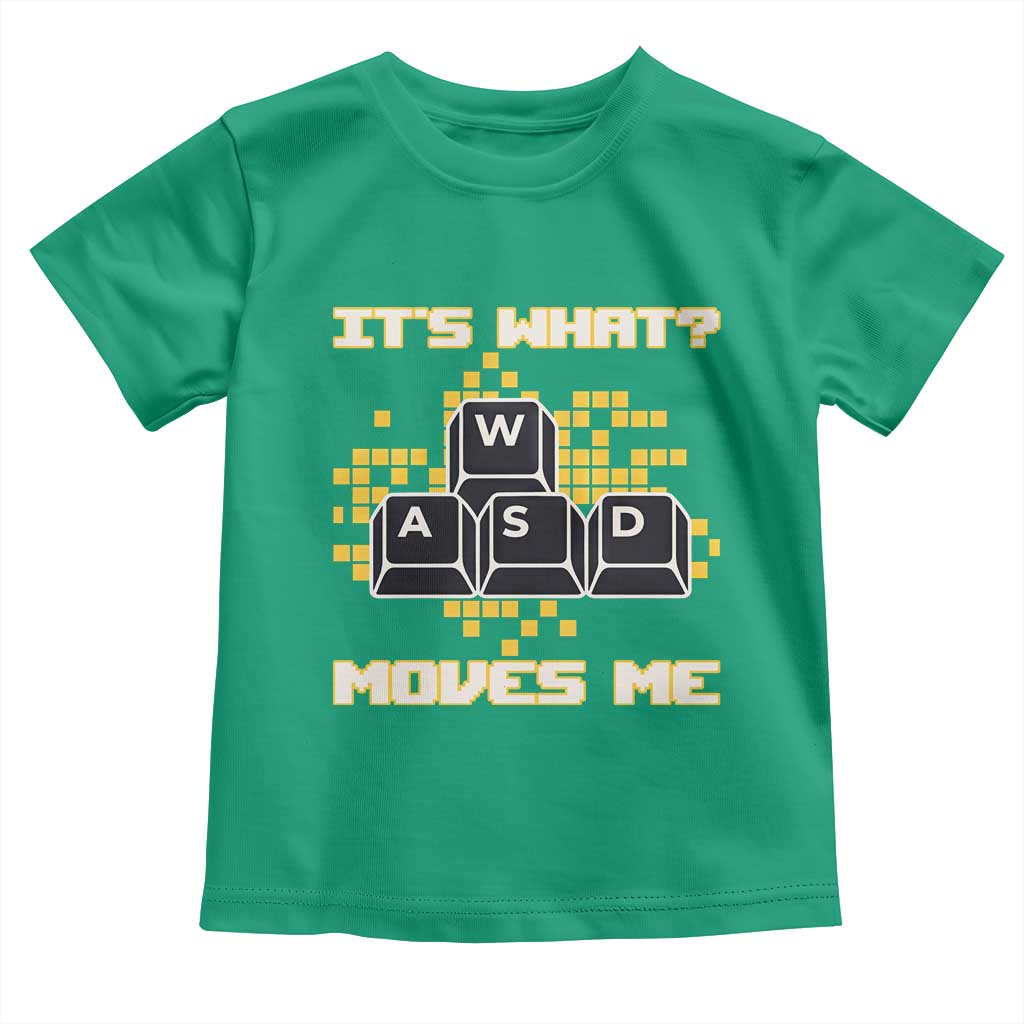 Funny PC Gamer Gaming Toddler T Shirt It Is What Moves Me - Wonder Print Shop