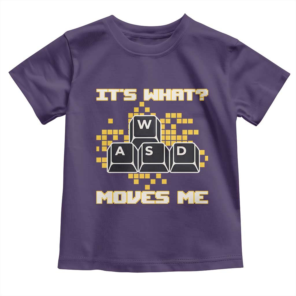 Funny PC Gamer Gaming Toddler T Shirt It Is What Moves Me - Wonder Print Shop