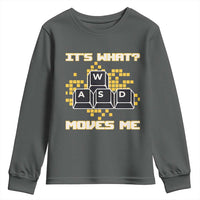 Funny PC Gamer Gaming Youth Sweatshirt It Is What Moves Me - Wonder Print Shop
