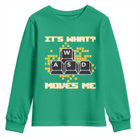 Funny PC Gamer Gaming Youth Sweatshirt It Is What Moves Me - Wonder Print Shop