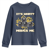 Funny PC Gamer Gaming Youth Sweatshirt It Is What Moves Me - Wonder Print Shop