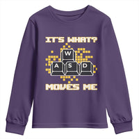 Funny PC Gamer Gaming Youth Sweatshirt It Is What Moves Me - Wonder Print Shop