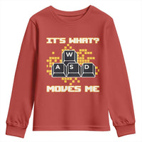 Funny PC Gamer Gaming Youth Sweatshirt It Is What Moves Me - Wonder Print Shop