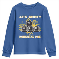 Funny PC Gamer Gaming Youth Sweatshirt It Is What Moves Me - Wonder Print Shop