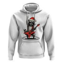 Funny Raccoon Rock Music Christmas Hoodie - Wonder Print Shop