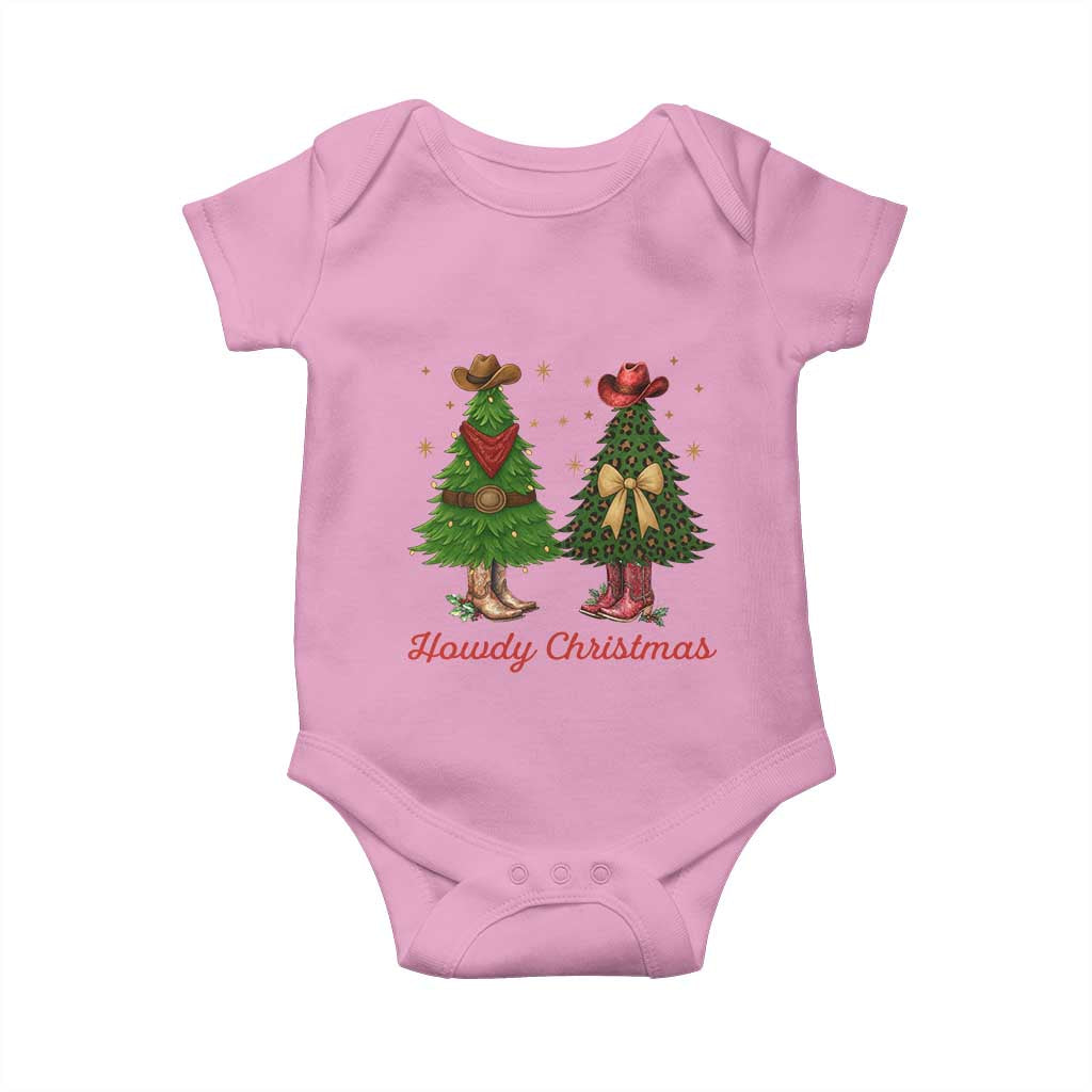 Howdy Christmas Baby Onesie Cowboy Western Country Xmas - Wonder Print Shop