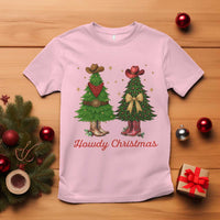 Howdy Christmas T Shirt Cowboy Western Country Xmas - Wonder Print Shop