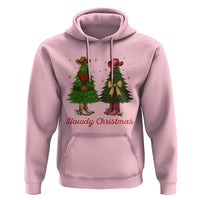 Howdy Christmas Hoodie Cowboy Western Country Xmas - Wonder Print Shop