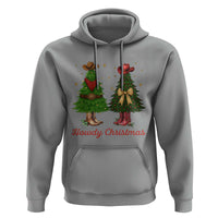 Howdy Christmas Hoodie Cowboy Western Country Xmas - Wonder Print Shop