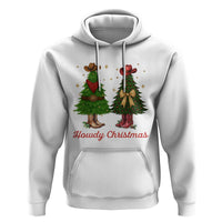 Howdy Christmas Hoodie Cowboy Western Country Xmas - Wonder Print Shop