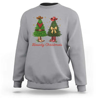 Howdy Christmas Sweatshirt Cowboy Western Country Xmas - Wonder Print Shop