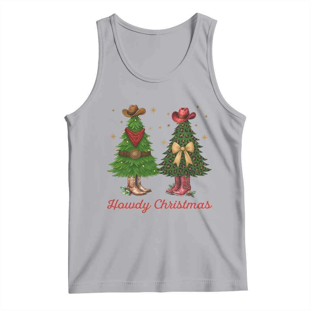 Howdy Christmas Tank Top Cowboy Western Country Xmas - Wonder Print Shop