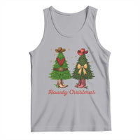 Howdy Christmas Tank Top Cowboy Western Country Xmas - Wonder Print Shop