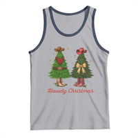Howdy Christmas Tank Top Cowboy Western Country Xmas - Wonder Print Shop
