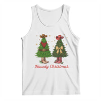 Howdy Christmas Tank Top Cowboy Western Country Xmas - Wonder Print Shop