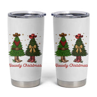 Howdy Christmas Tumbler Cup Cowboy Western Country Xmas - Wonder Print Shop