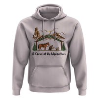 Nativity Scene Christmas Hoodie Cowboy Bible Scripture Verse Western - Wonder Print Shop