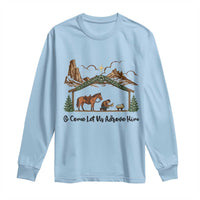 Nativity Scene Christmas Long Sleeve Shirt Cowboy Bible Scripture Verse Western - Wonder Print Shop