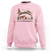 Nativity Scene Christmas Sweatshirt Cowboy Bible Scripture Verse Western - Wonder Print Shop