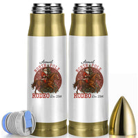 Cowboy Santa Christmas Bullet Tumbler Annual North Pole Rodeo Dec 25th - Wonder Print Shop