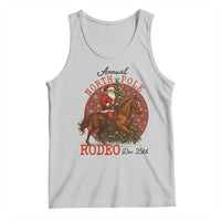 Cowboy Santa Christmas Tank Top Annual North Pole Rodeo Dec 25th - Wonder Print Shop