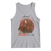 Cowboy Santa Christmas Tank Top Annual North Pole Rodeo Dec 25th - Wonder Print Shop