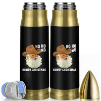 Cowboy Santa Christmas Bullet Tumbler Ho Ho Ho Howdy Christmas - Wonder Print Shop
