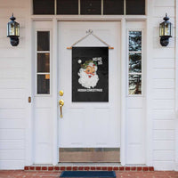 Camo Santa Christmas Garden Flag Ho Ho Ho Hooah Christmas - Wonder Print Shop