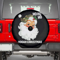 Camo Santa Christmas Spare Tire Cover Ho Ho Ho Hooah Christmas - Wonder Print Shop