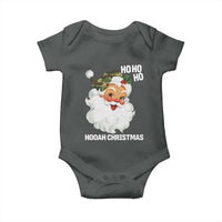 Camo Santa Christmas Baby Onesie Ho Ho Ho Hooah Christmas - Wonder Print Shop