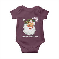 Camo Santa Christmas Baby Onesie Ho Ho Ho Hooah Christmas - Wonder Print Shop