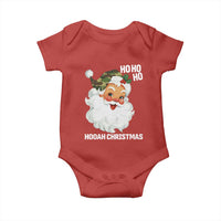 Camo Santa Christmas Baby Onesie Ho Ho Ho Hooah Christmas - Wonder Print Shop