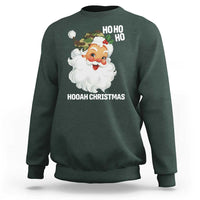 Camo Santa Christmas Sweatshirt Ho Ho Ho Hooah Christmas - Wonder Print Shop