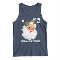 Camo Santa Christmas Tank Top Ho Ho Ho Hooah Christmas - Wonder Print Shop