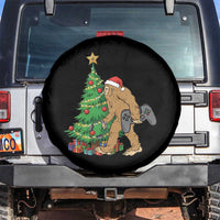 Bigfoot Gamer Christmas Spare Tire Cover Funny Sasquatch Gaming Xmas - Wonder Print Shop